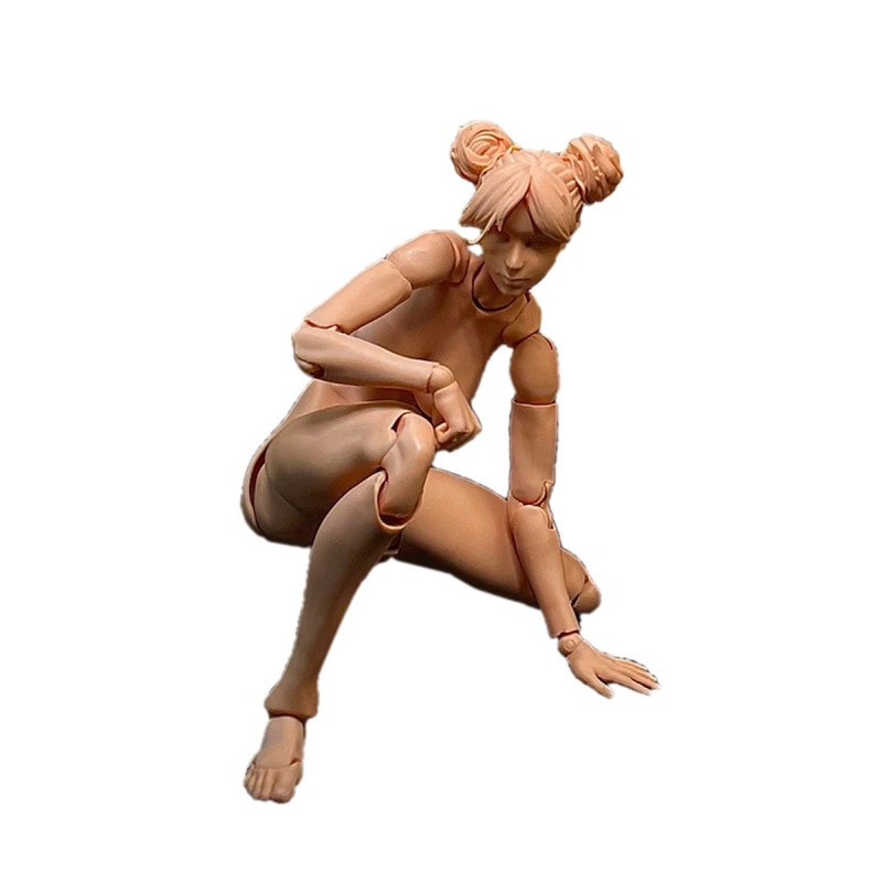 1/12スケール 超可動女性素体(ナチュラル)の商品画像