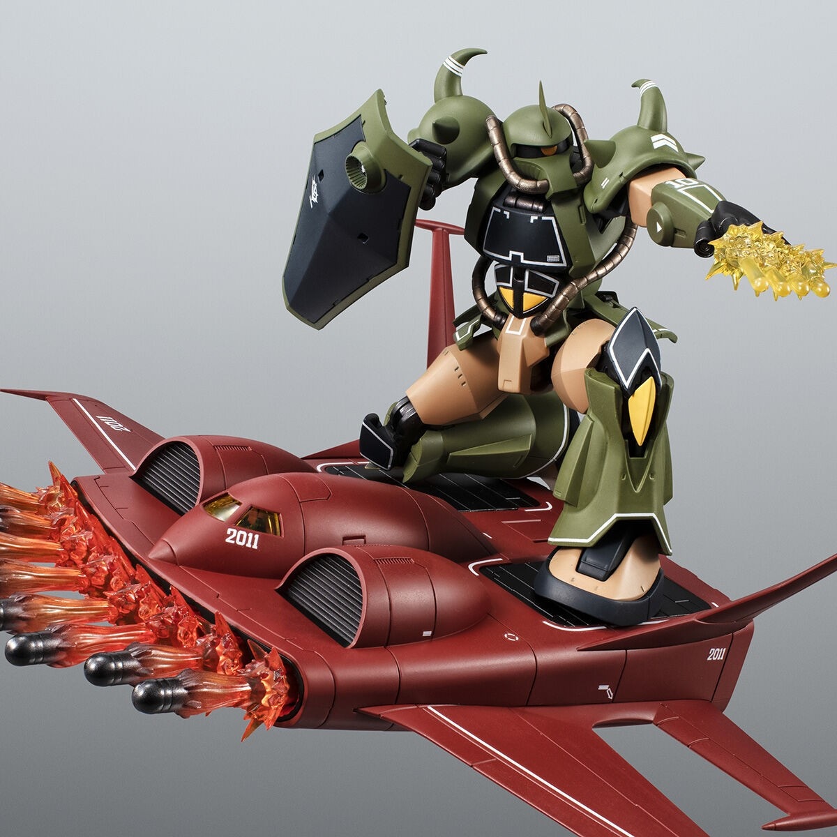 ROBOT魂 ＜SIDE MS＞ MS-07B グフ＆ド・ダイ YSセット ver. A.N.I.M.E. ～リアルタイプカラー～