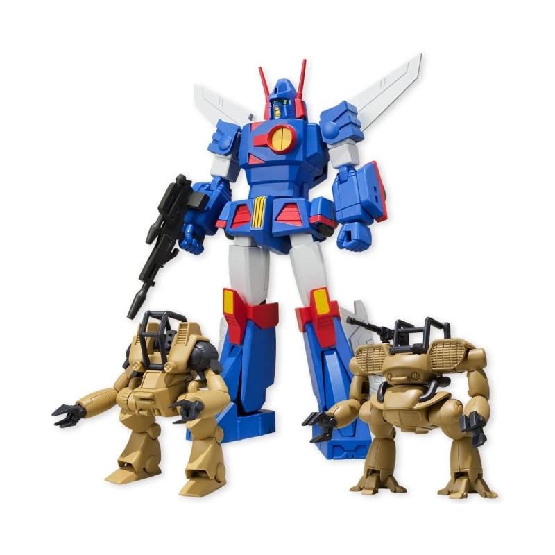 スーパーミニプラ 戦闘メカ ザブングル(カラーB) 4個入りBOX (食玩) 『戦闘メカ ザブングル』の商品画像