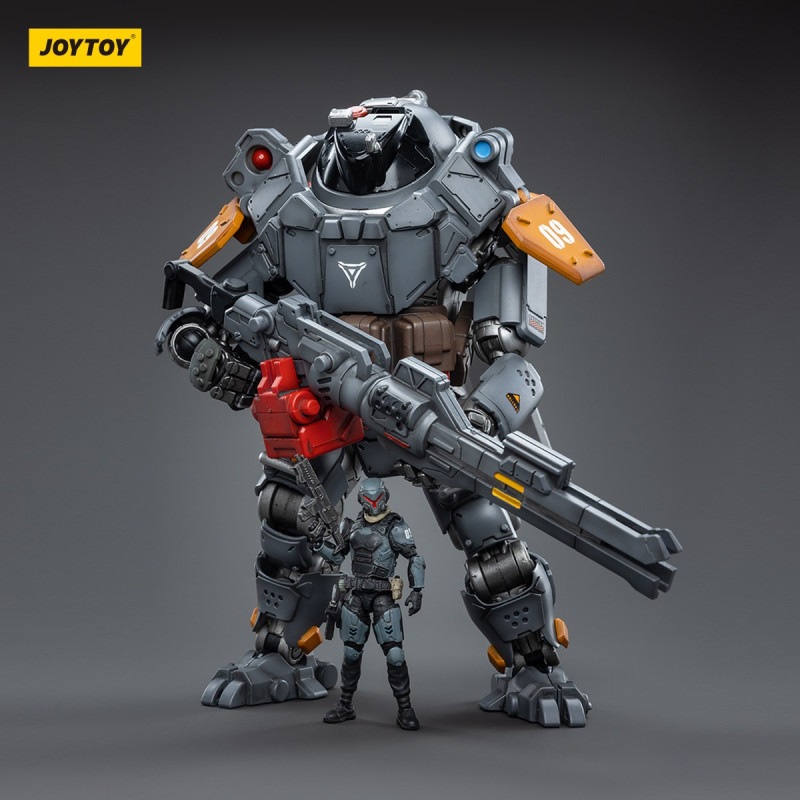 002_JOYTOY 暗源 アイアンレッカー09 追撃作戦用メカ 1/25スケールアクションフィギュアの商品画像