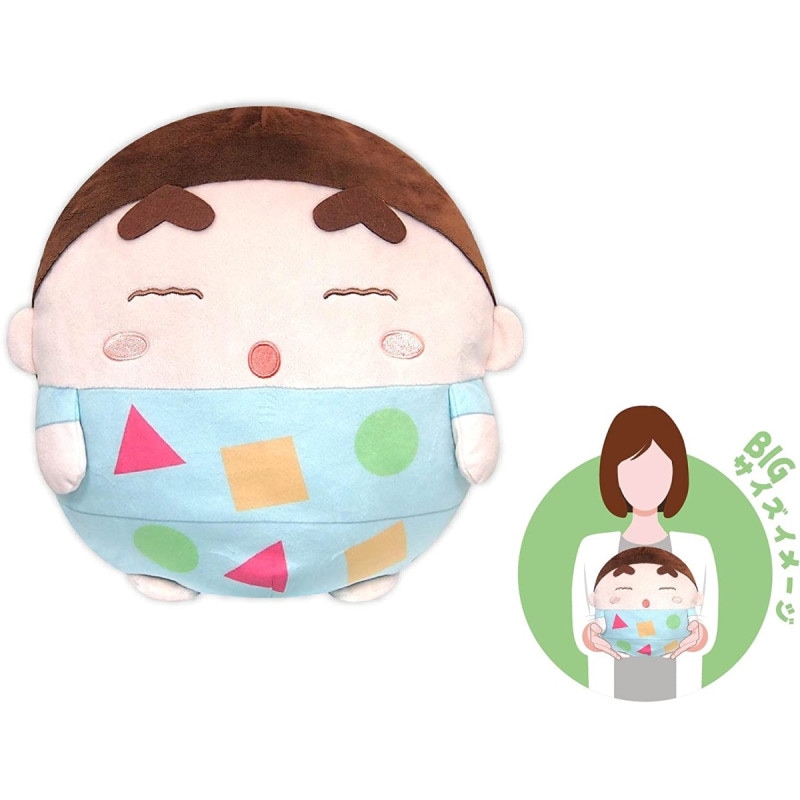 クレヨンしんちゃん ふわコロりんBIG-おそろいパジャマ- D:パジャマしんちゃん(すやすやVer.) 『クレヨンしんちゃん』の商品画像