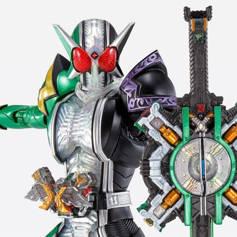 S.H.Figuarts(真骨彫製法) 仮面ライダーW サイクロンジョーカーエクストリーム (魂ウェブ商店限定) 『仮面ライダーW』の商品画像