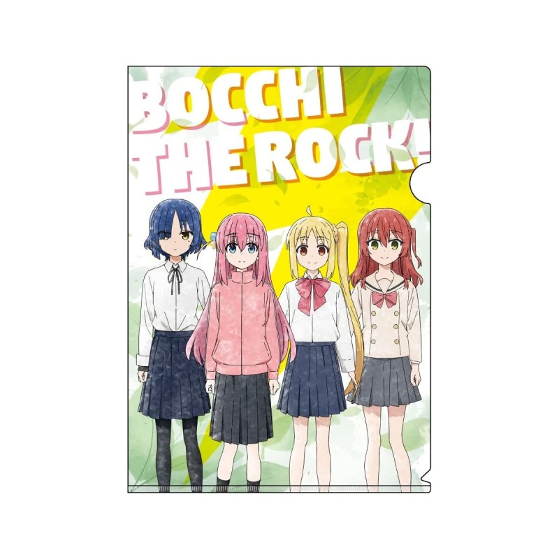 ぼっち・ざ・ろっく! こもれびアート A4クリアファイル 集合 『ぼっち・ざ・ろっく!』の商品画像