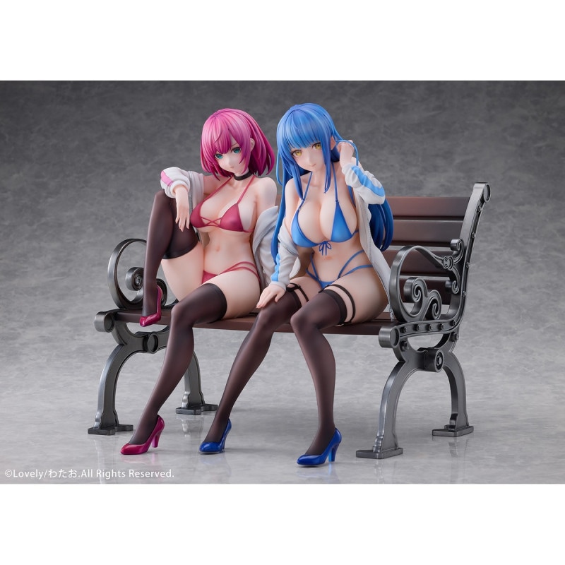 マリ&エリ Illustrated by わたお 1/4 完成品フィギュア 《送料無料》 【18歳未満購入禁止】＜銀行振込・前入金のみ＞の商品画像