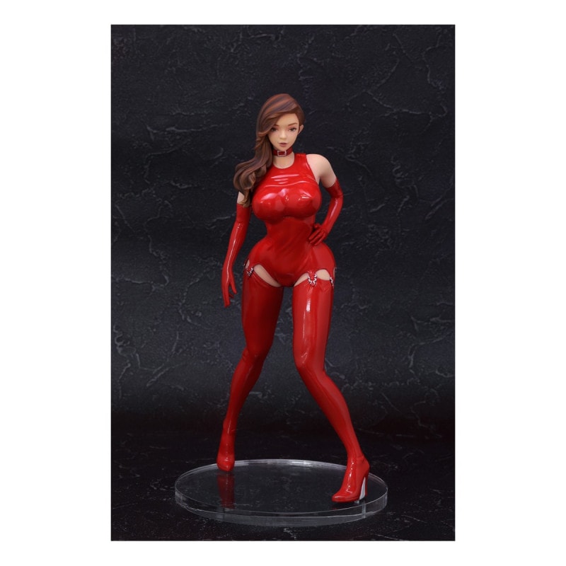 The original Bondage Lily (梨梨) ver.II Red 1/6 完成品フィギュアの商品画像