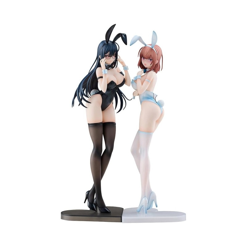 イコモチ オリジナルキャラクター 黒バニー葵&白バニー夏芽 2体セット 限定バージョン 1/6 《送料無料》の商品画像