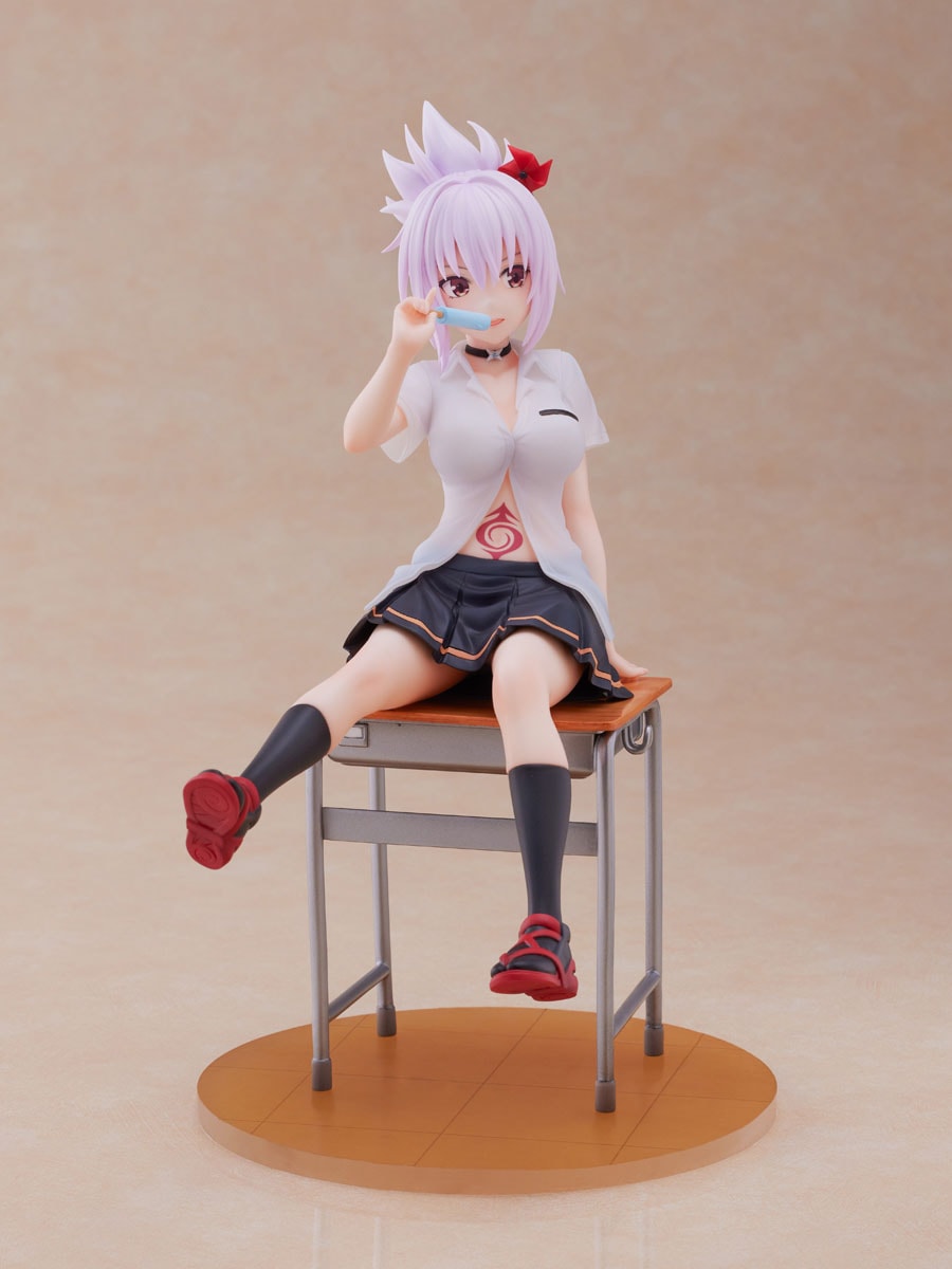 あやかしトライアングル 風巻祭里 1/7 完成品フィギュア ファットカンパニー Amazon | あやかしトライアングル 風巻祭里 1/7スケール