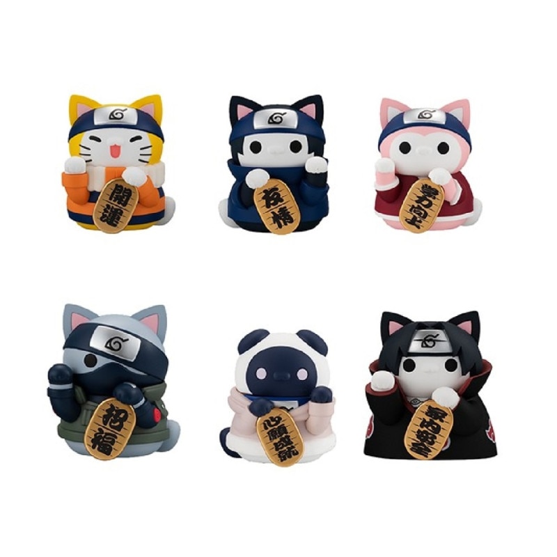 MEGA CAT PROJECT ニャルト！ 招き猫FORTUNE 6個入りBOX 『NARUTO -ナルト-』の商品画像