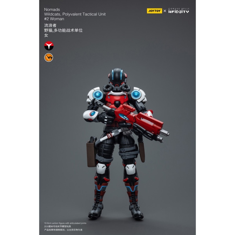 JOYTOY×Infinity ノマド ヤマネコ マルチ戦術部隊 ウーマン 1/18スケールフィギュアの商品画像