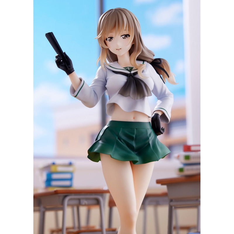 ガールズ＆パンツァー 戦車道大作戦！ 島田千代[大洗女子] 1/7 完成品フィギュア （再販） 『ガールズ&パンツァー』の商品画像