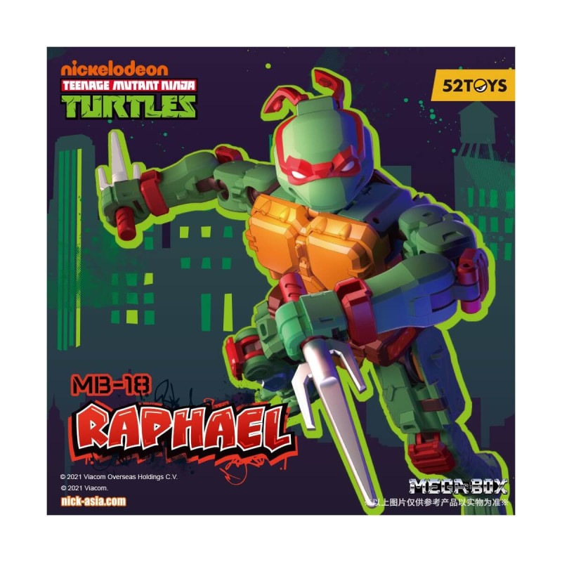 MEGABOX MB-18 TMNT RAPHAEL(ラファエロ) 『ティーンエイジ・ミュータント・ニンジャ・タートルズ』の商品画像