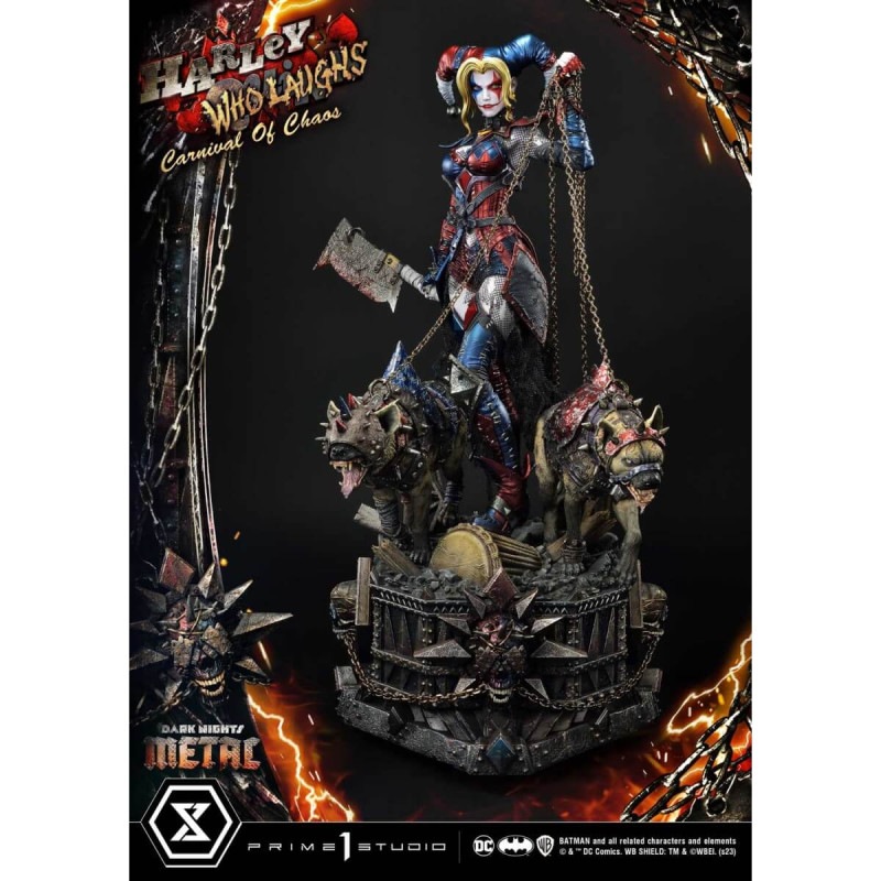 ミュージアムマスターライン ダークナイツ：メタル ハーレイ・クイン フー・ラフス 《送料無料》 ＜銀行振込・前入金のみ＞の商品画像