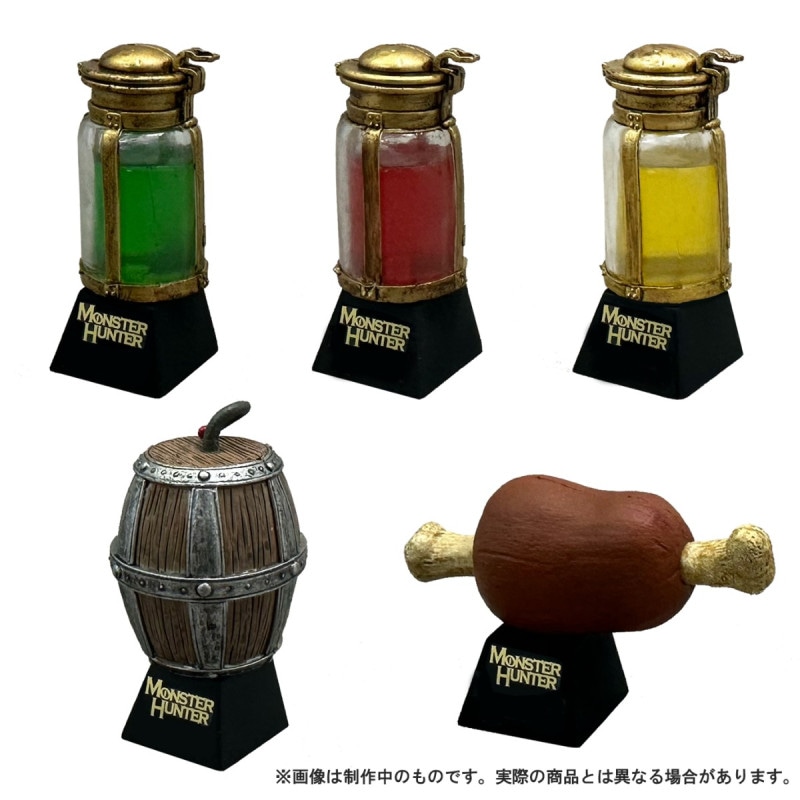 モンスターハンター デスクトップフィギュア ～アイテムマスコット～ 6個入りBOX 『モンスターハンターシリーズ』の商品画像