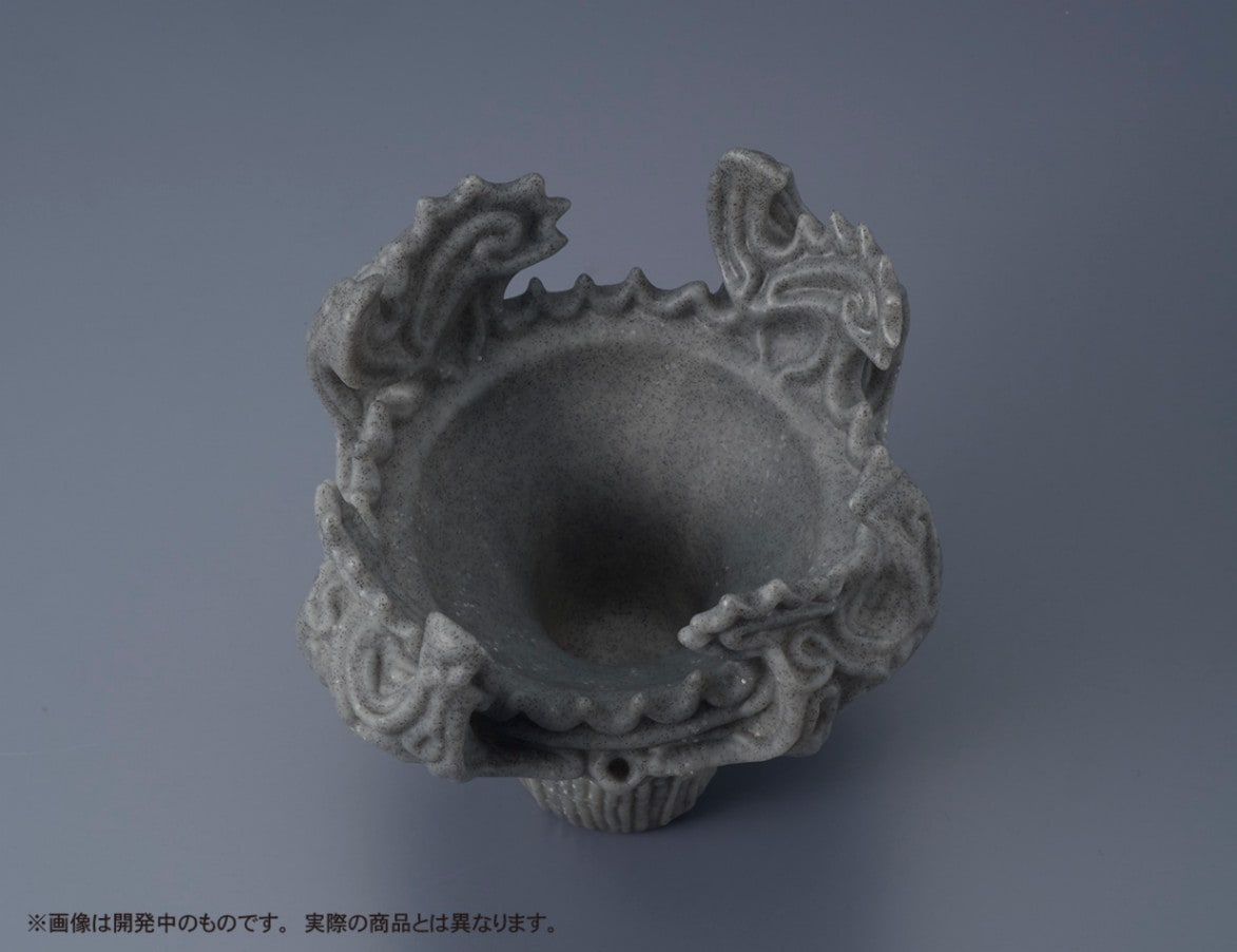 ソフ美 イマドキの土器 -火焔型土器- ストーン風グレー