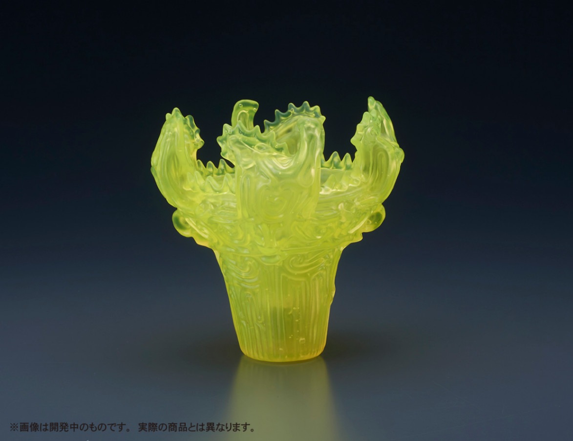 ソフ美 イマドキの土器 -火焔型土器- 蛍光イエロークリア