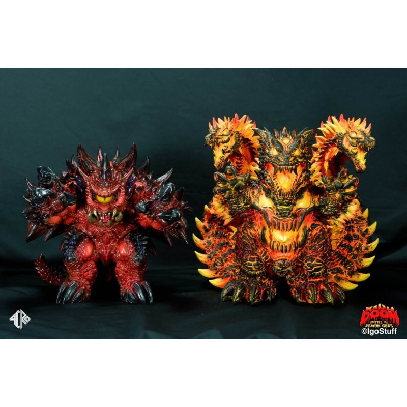 KAIJU DOOM Battle of the Demon Gods！ TURTLE DEMON＆LIZARD DEMONの商品画像