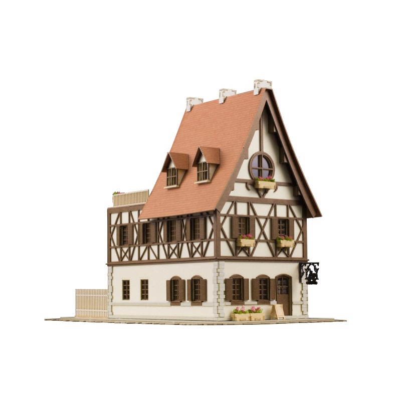 アニテクチャー：01 ご注文はうさぎですか？？ ラビットハウス 1/150 ペーパーキット（再販） 『ご注文はうさぎですか?』の商品画像