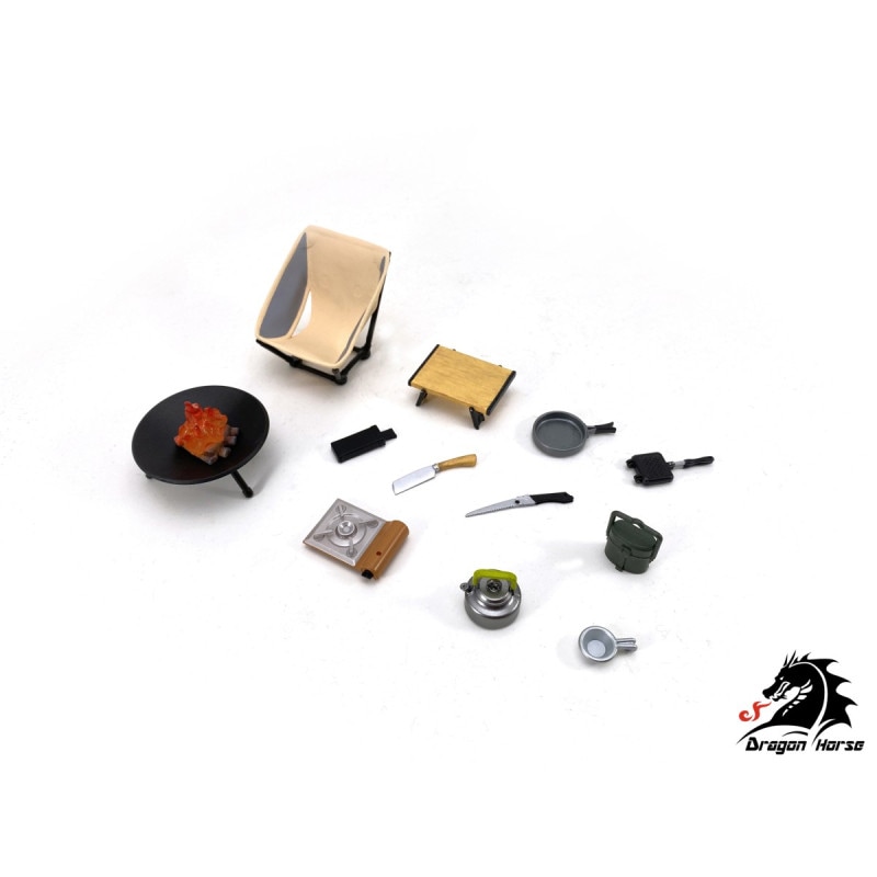 DRAGON HORSE DH-E004 1/12スケールキャンプ装備セットB （再販）の商品画像