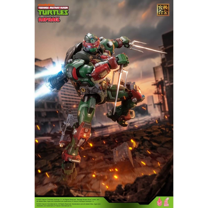 HB0013 ラファエロ 合金可動フィギュア 『ティーンエイジ・ミュータント・ニンジャ・タートルズ』 《送料無料》の商品画像