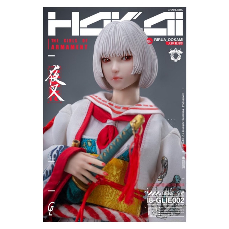 I8TOYS×Gharliera THE GIRLS OF ARMAMENT I8-GLIE002 大神リルア 1/6スケール可動フィギュア 《送料無料》の商品画像