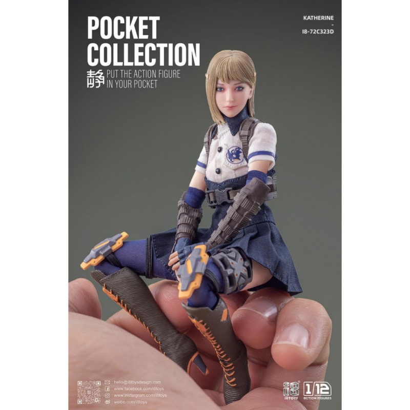 SERENE HOUND (セレネハウンド) シリーズ i8-72C323D キャサリン 1/12スケール可動フィギュア スタンダードバージョンの商品画像