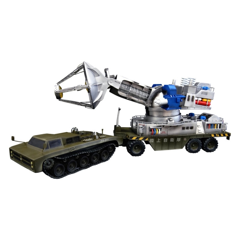メーサー殺獣光線砲車 1/35 ソフビキット復刻版 《送料無料》 ＜銀行振込・前入金のみ＞の商品画像