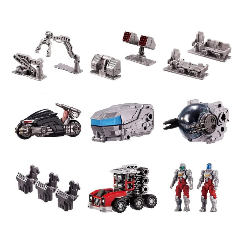 ダイアクロン タクティカルキャリアオプションユニットセット (タカラトミーモール限定)の商品画像