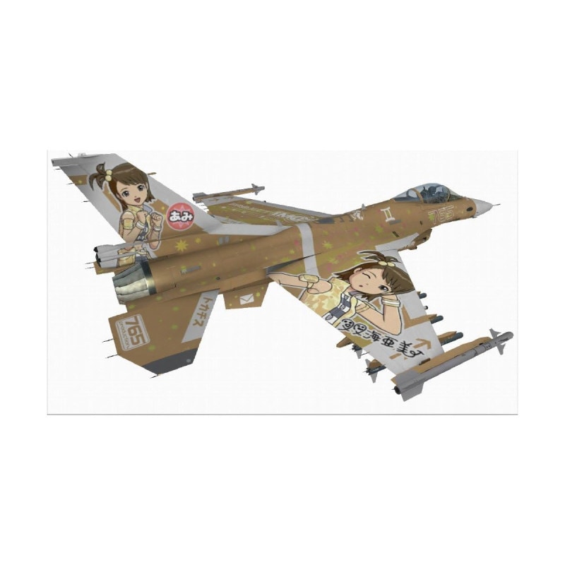1/72 三菱F-2A “アイドルマスター 双海亜美” プラモデル 『THE IDOLM@STER』の商品画像