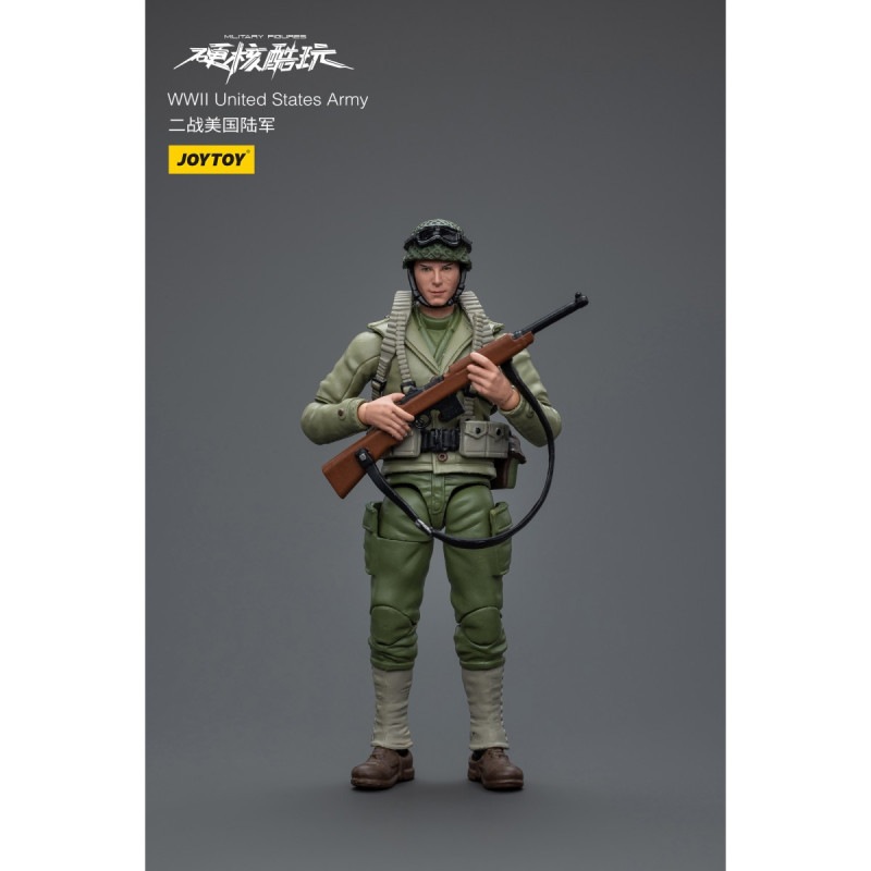 ミリタリーフィギュア 第二次世界大戦 アメリカ陸軍 1/18スケールアクションフィギュアの商品画像