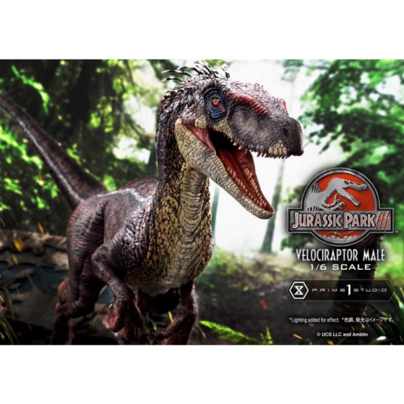 レガシーミュージアムコレクション ジュラシック・パーク3 ヴェロキラプトル 雄 1/6 『ジュラシック・パークIII』 《送料無料》 ＜銀行振込・前入金のみ＞の商品画像