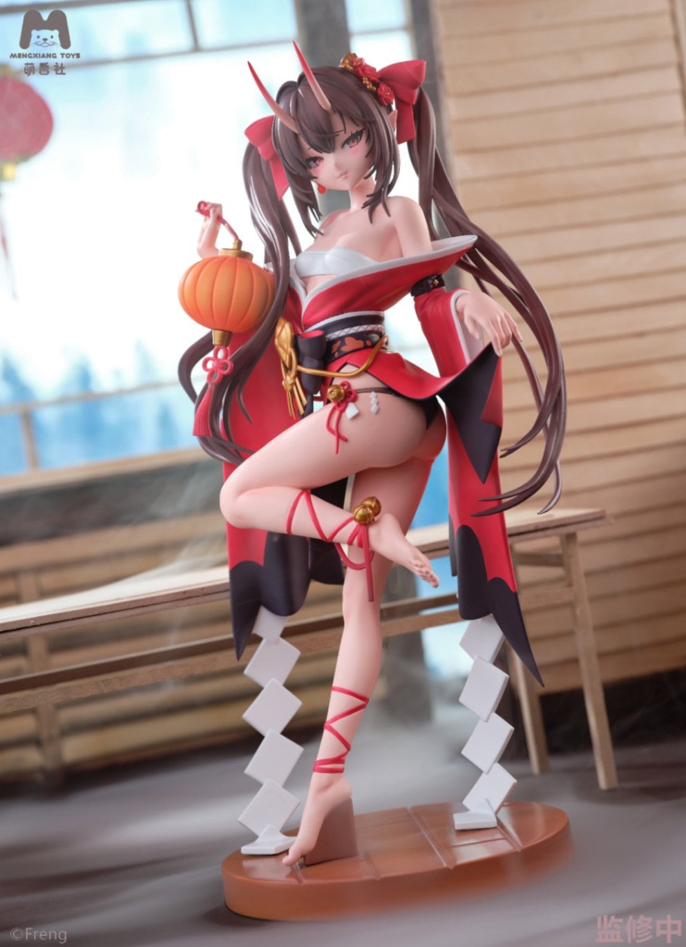 缶バッジ付属 魔角ノワール2 illustration by Freng 1/6 完成品 フィギュア MENGXIANG TOYS MENGXIANG TOYS×FRENG 1/6 魔角ノワール2｜ホビーの総合通販