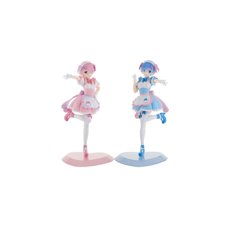TENITOL 夢かわメイドレム＆ラム 特典付きセット 完成品フィギュア 『Re:ゼロから始める異世界生活』の商品画像
