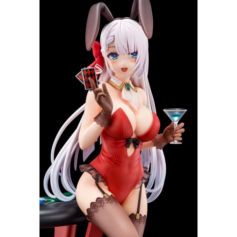リーセリア・レイ・クリスタリア 深紅のバニーフィギュアwithぺろりシステム 『聖剣学院の魔剣使い』 《送料無料》 【18歳未満購入禁止】の商品画像