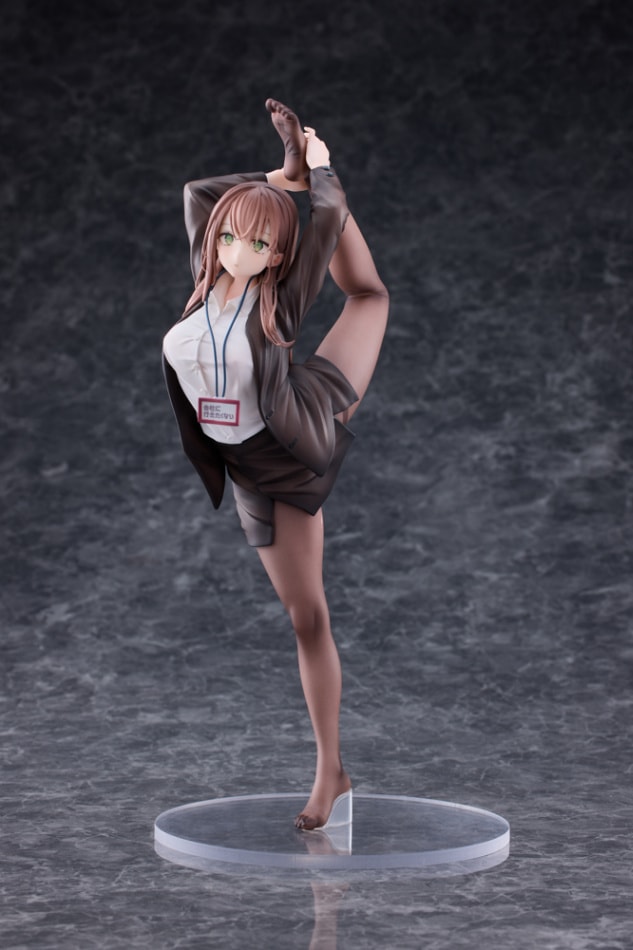 意外と体が柔らかい会社に行きたくないOLちゃん 白Ver. 1/6 完成