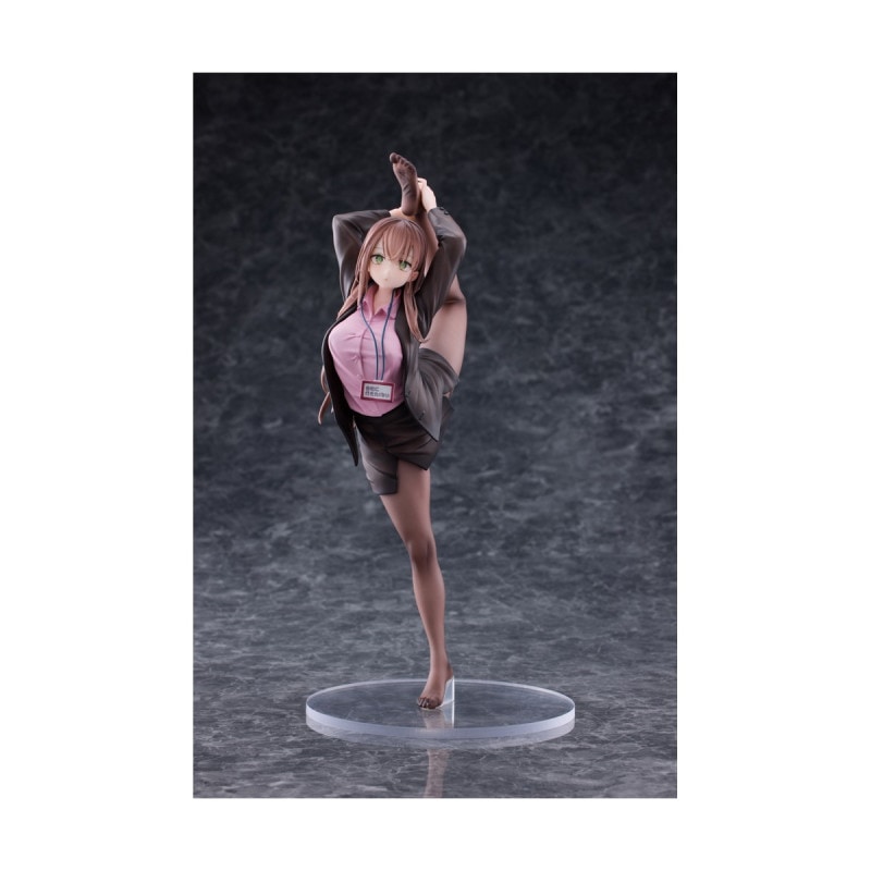 意外と体が柔らかい会社に行きたくないOLちゃん ピンクVer. 1/6 完成品フィギュアの商品画像