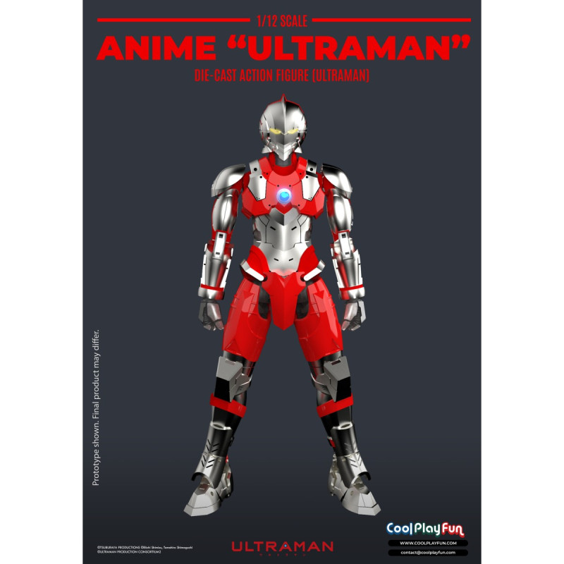 1/12スケール ダイキャスト アクションフィギュア ULTRAMAN 『ULTRAMAN』の商品画像