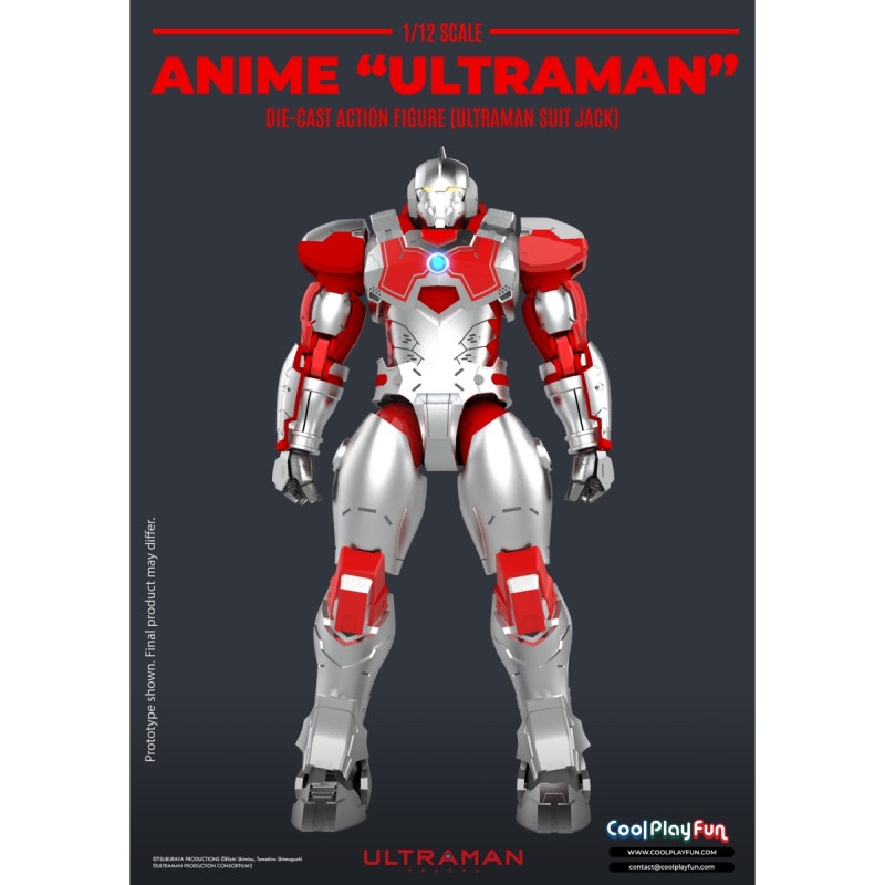 1/12スケール ダイキャスト アクションフィギュア ULTRAMAN SUIT JACK 『ULTRAMAN』 《送料無料》の商品画像