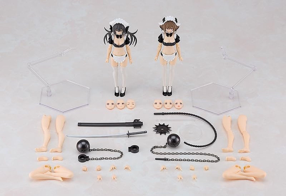 Amazon.com: Guilty Princess: Ran & Jelly (Maid Ver.) PLAMAX
