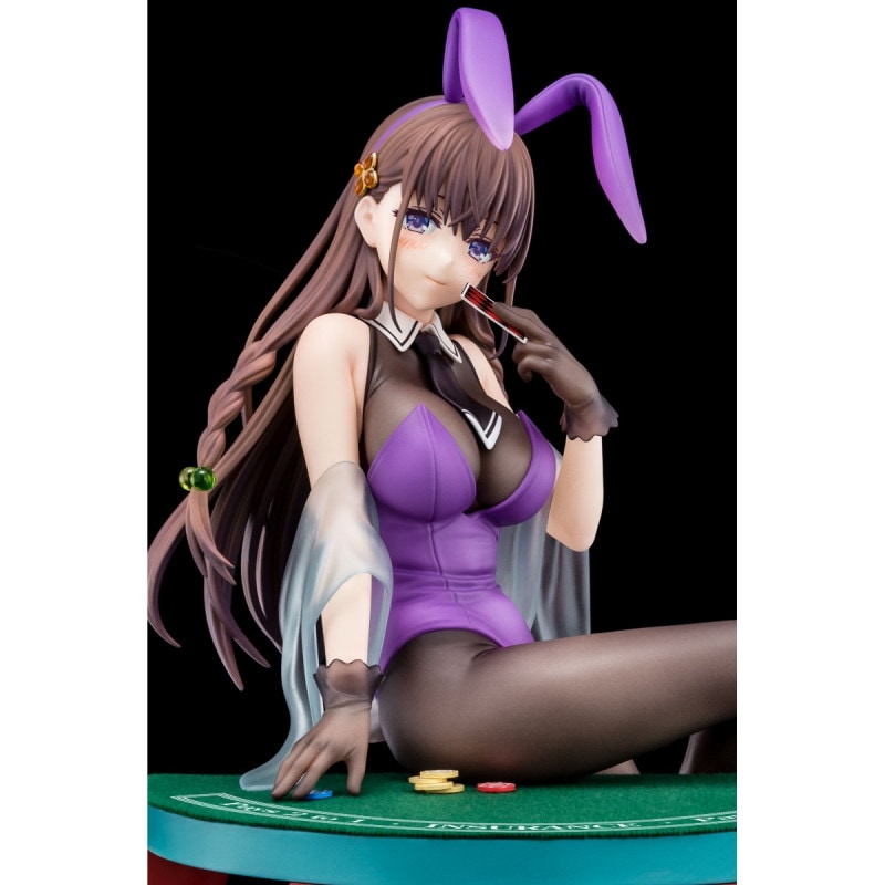 エルフィーネ・フィレット 花紫のバニーフィギュアwithぺろりシステム フィギュア 『聖剣学院の魔剣使い』 《送料無料》 【18歳未満購入禁止】の商品画像