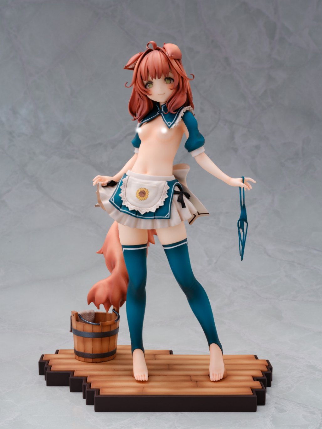 さわやか鮫肌オリジナルキャラクター けもみみメイド キキーモラ 1/6 完成品フィギュア【18歳未満購入禁止】