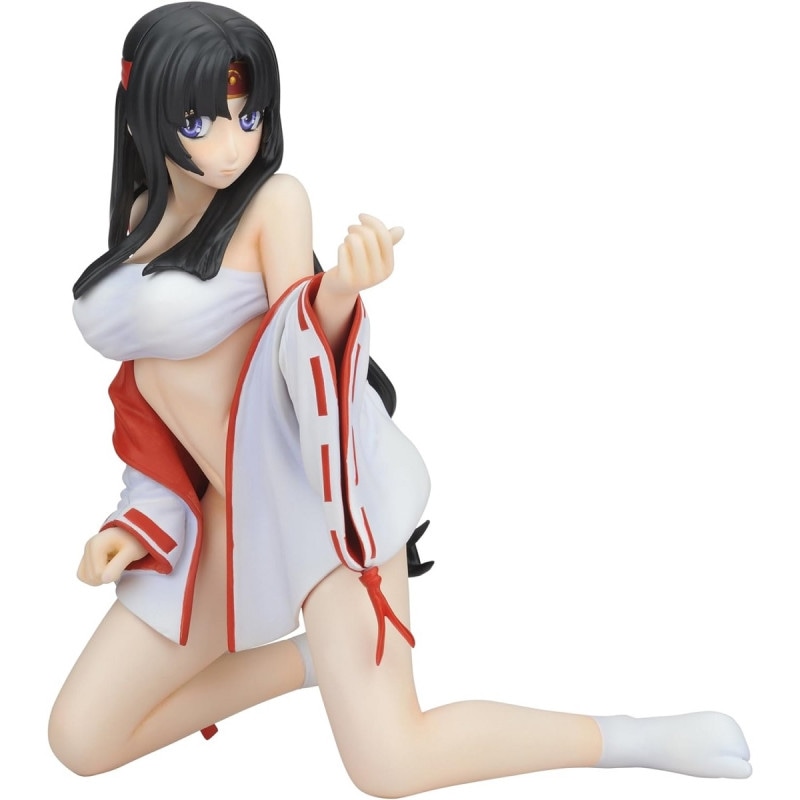 コレクタブルコールドキャスト(Cキューブ) 武者巫女トモエ 1/6スケール完成品フィギュア 『クイーンズブレイド』【18歳未満購入禁止】の商品画像