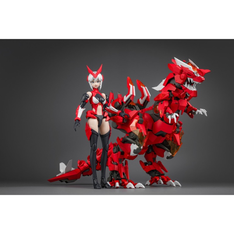 龍姫-01 羽王龍＆火蛍 プラスチックモデルキットの商品画像