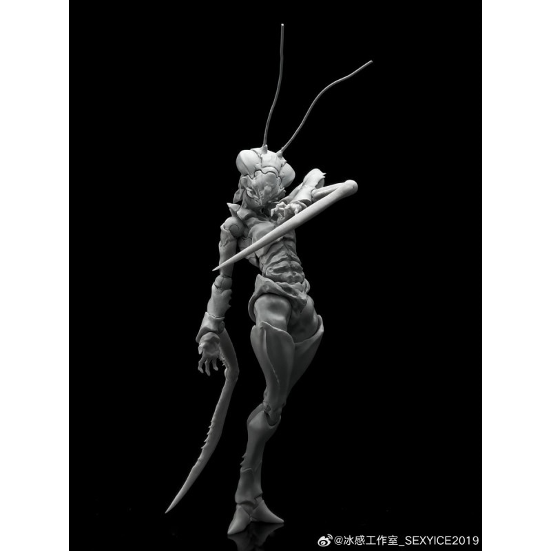 蟲 VERMIN シリーズ 実験体 B0127 カマキリ 1/12スケール可動フィギュアの商品画像