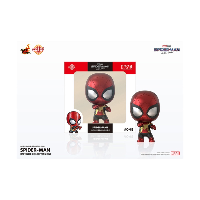 コスビ マーベル #048 スパイダーマン(メタリック・カラー版) 『スパイダーマン：ノー・ウェイ・ホーム』の商品画像