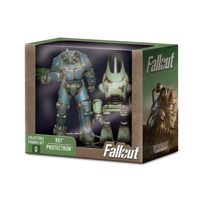 Fallout X01 & プロテクトロン ミニフィギュア デスクローBAF 『Fallout シリーズ』の商品画像