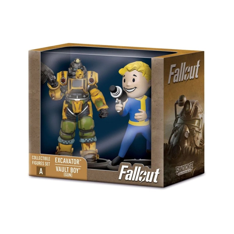 Fallout エクスカベーター & ボルトボーイ(Gun) ミニフィギュア デスクローBAF 『Fallout シリーズ』の商品画像