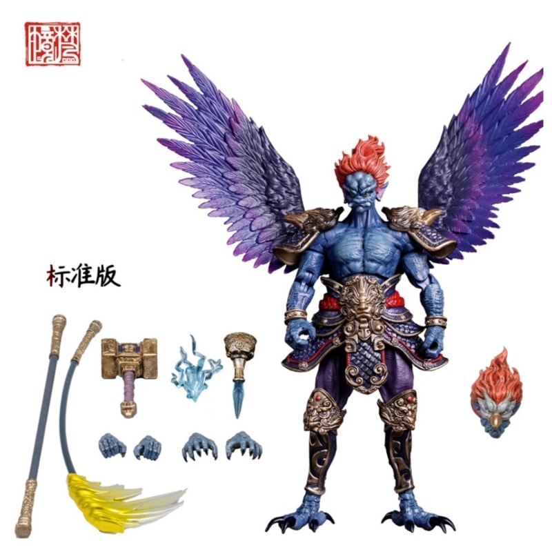 FancyRealm FJ-1A01 封神-雷震子(らいしんし) 1/12スケール可動フィギュア 通常版の商品画像