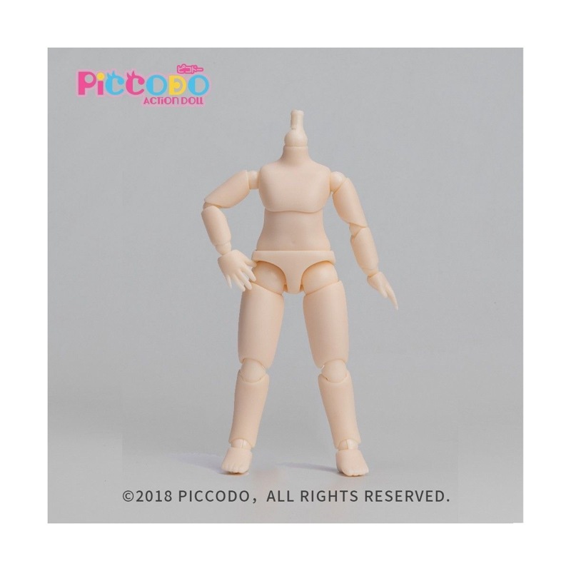 PICCODO BODY10 デフォルメドールボディ PIC-D002CW クリームホワイト VER.2.0の商品画像