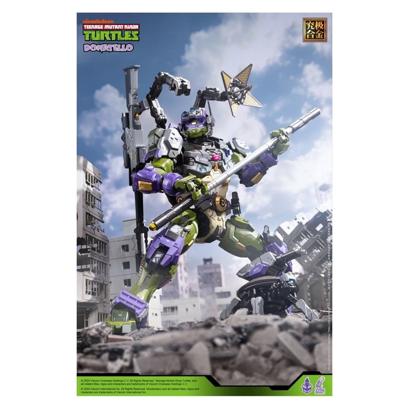 HB0015 ドナテロ 合金可動フィギュア 『ティーンエイジ・ミュータント・ニンジャ・タートルズ』 《送料無料》の商品画像