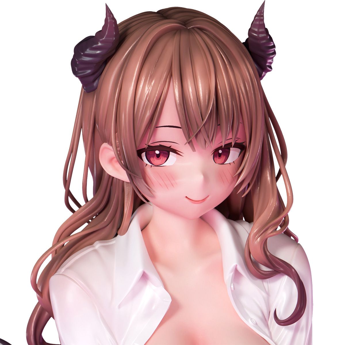 肉感少女 巨乳サキュバスと秘密の性指導 ラナンキュラス 1/4スケール完成品フィギュア 《送料無料》 【18歳未満購入禁止】